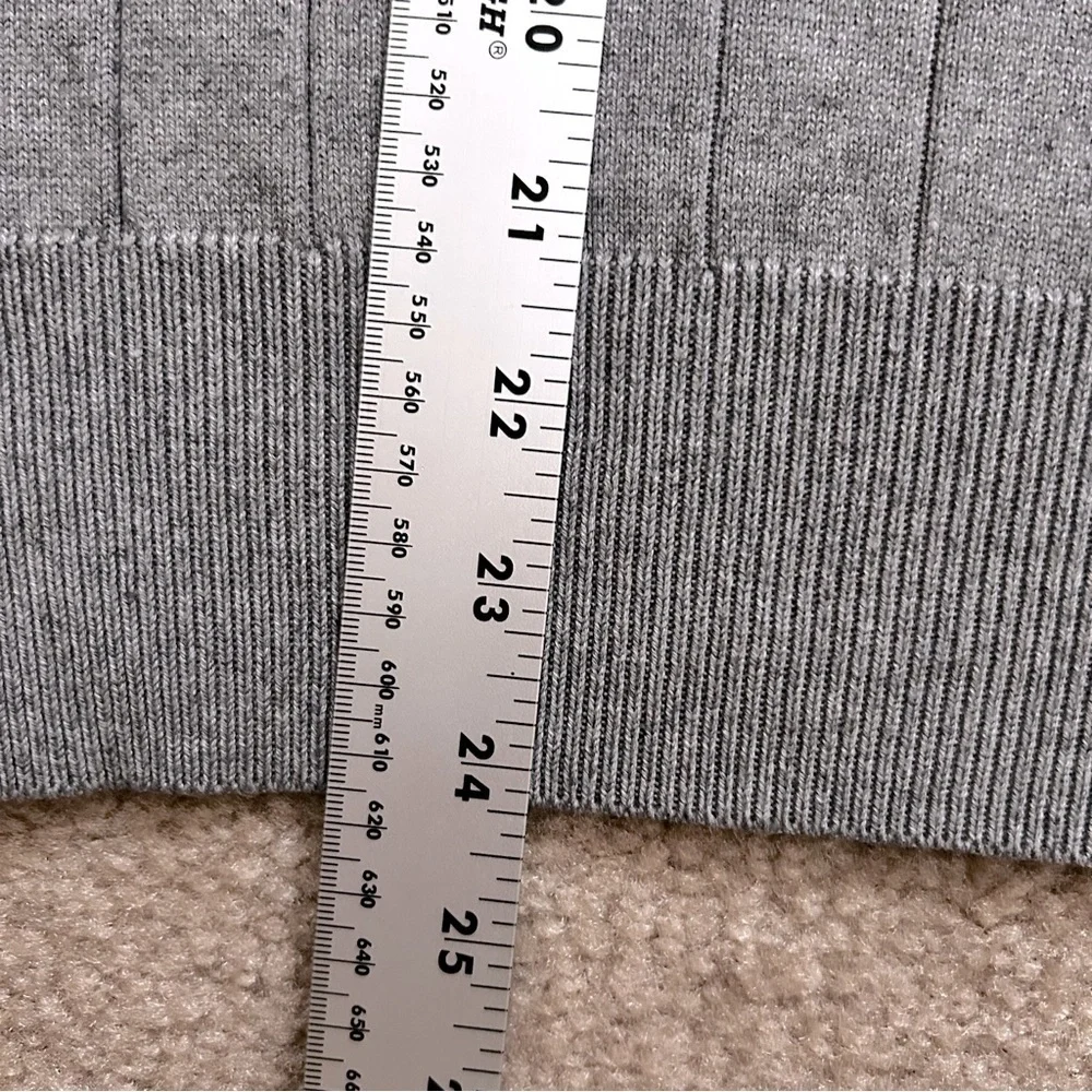 Banana Republic Ribbed Silk/Cotton/Cashmere V-Neck Sweater